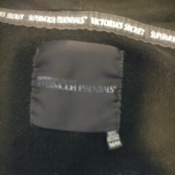 Victoria Secret Zip-up Gold Metallic Beaded Applique Hoodie - Picture 5 of 5